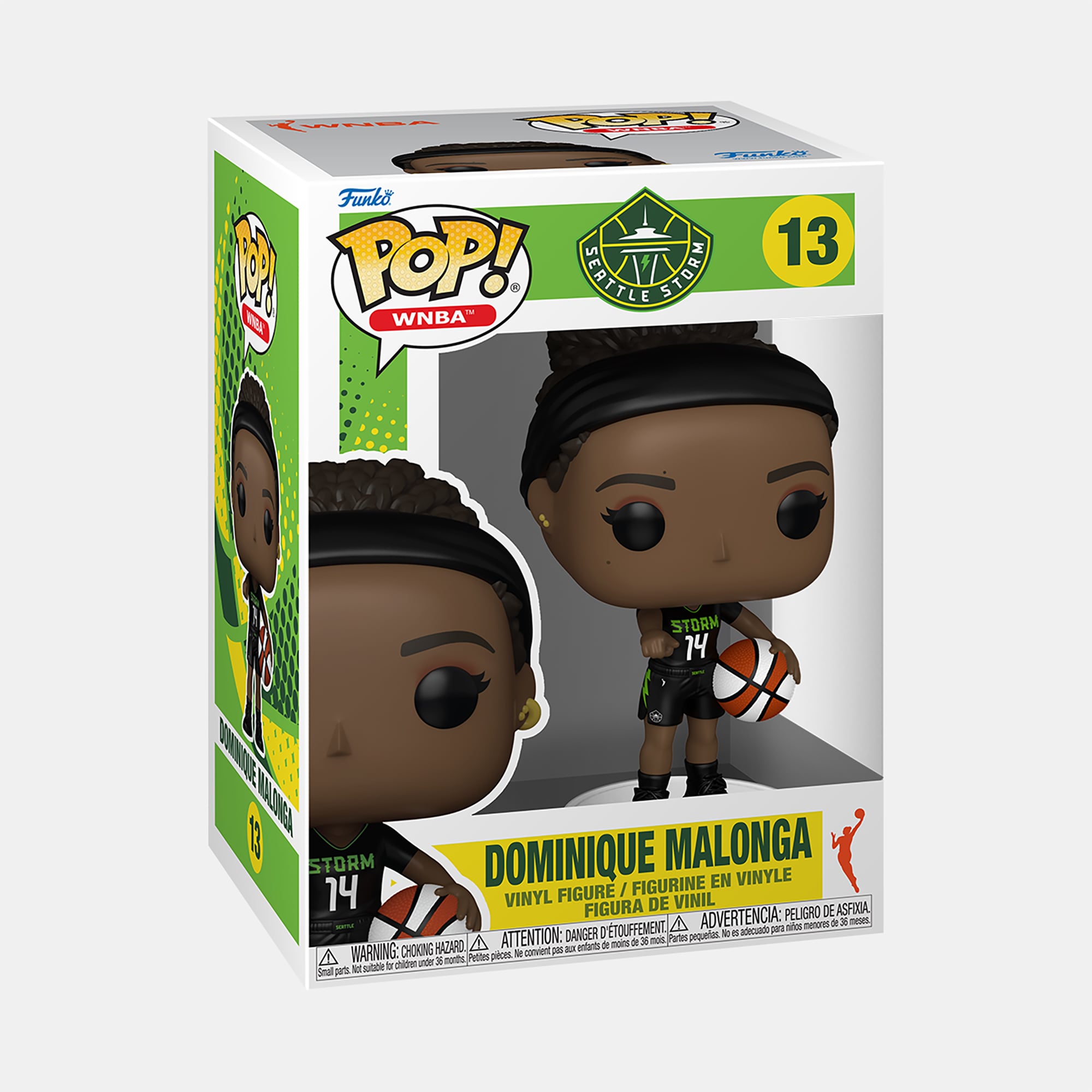 Funko Dominique Malonga Seattle Storm Pop! Vinyl Figure