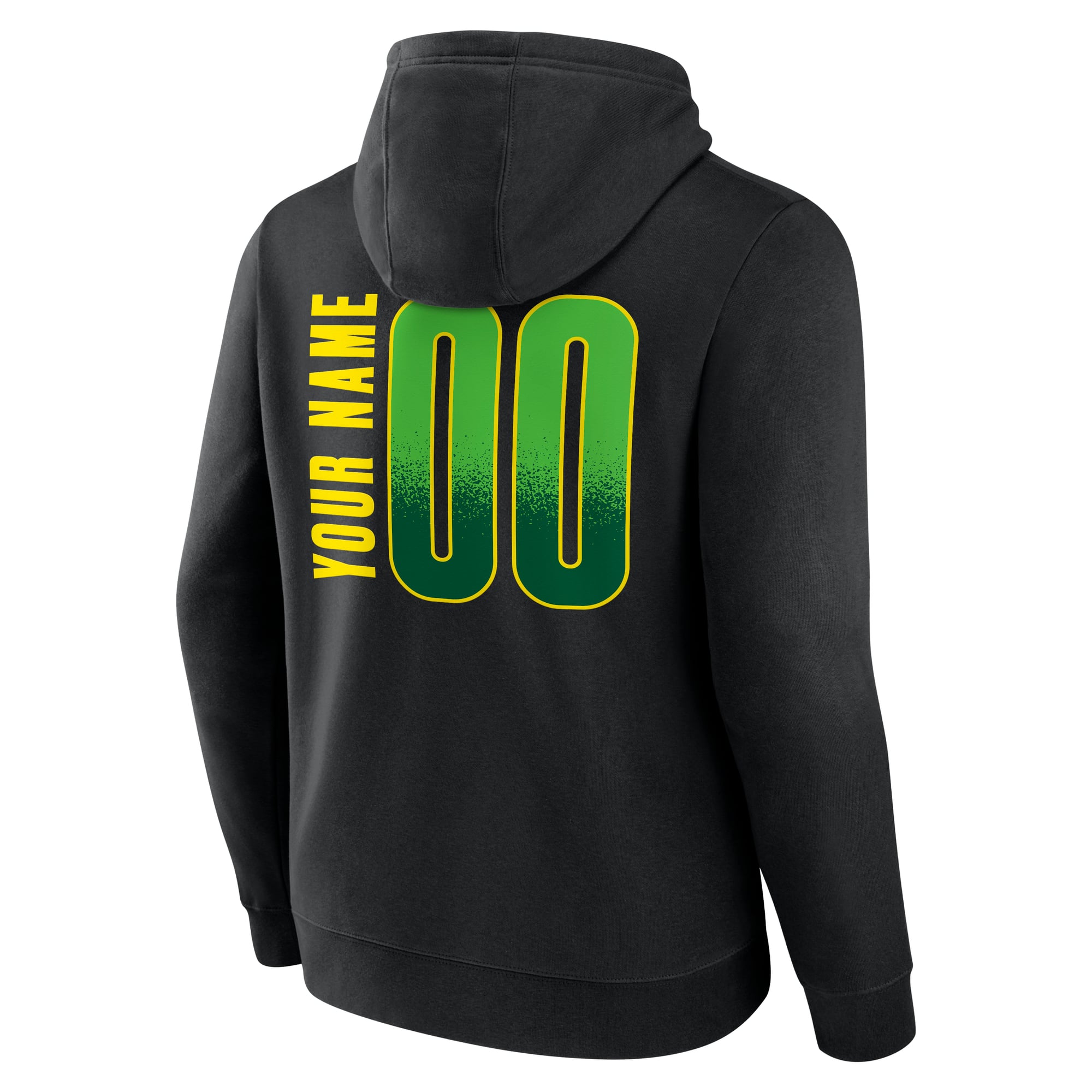 Men's Black Seattle Storm Home Court Pop Personalized Name & Number Hoodie