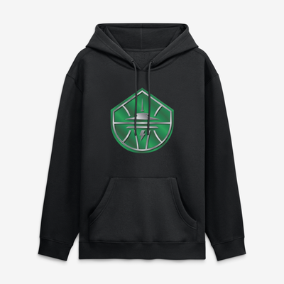 Seattle Storm  Metallic Mascot Hoodie - Black