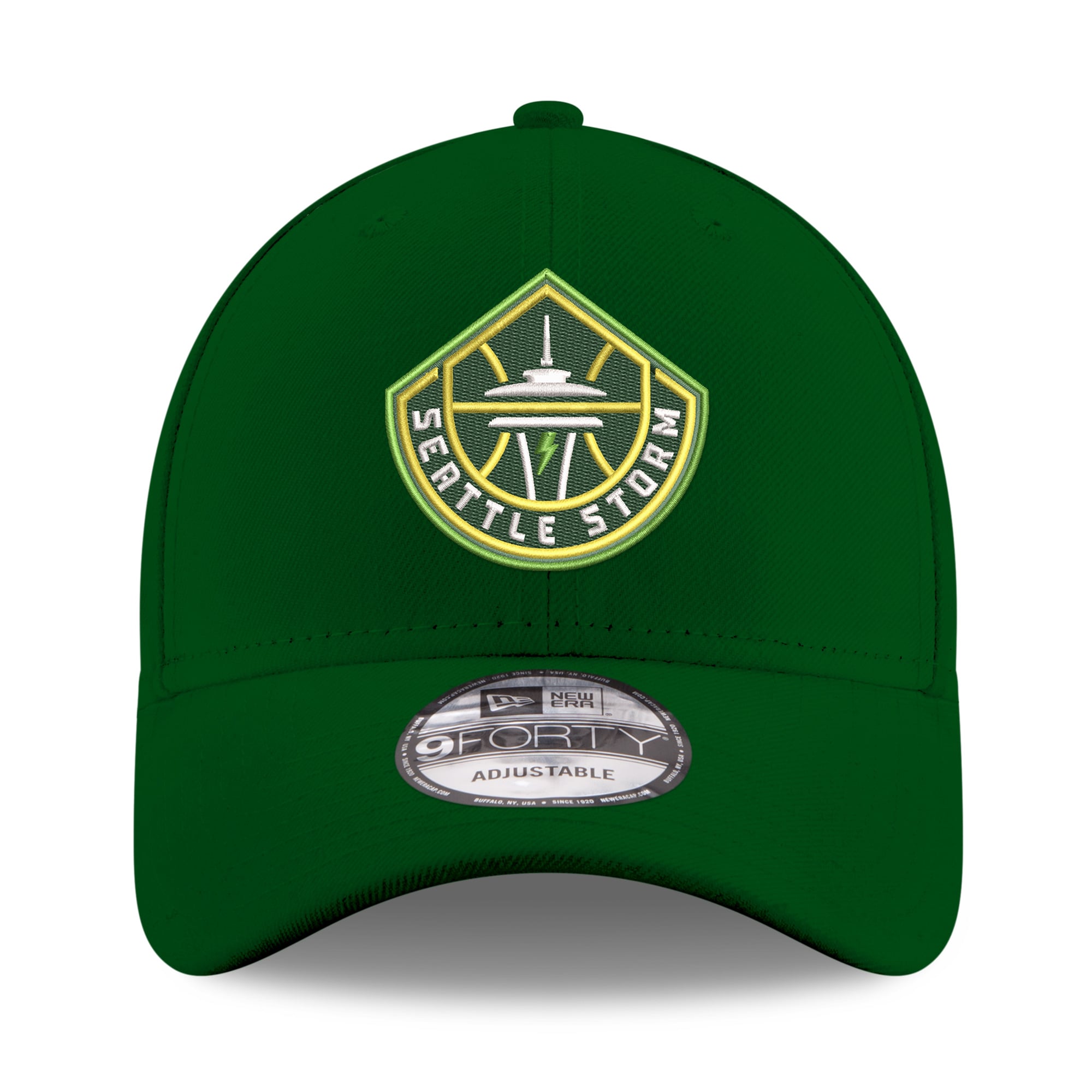 Men's New Era Green Seattle Storm Team 9FORTY Adjustable Hat