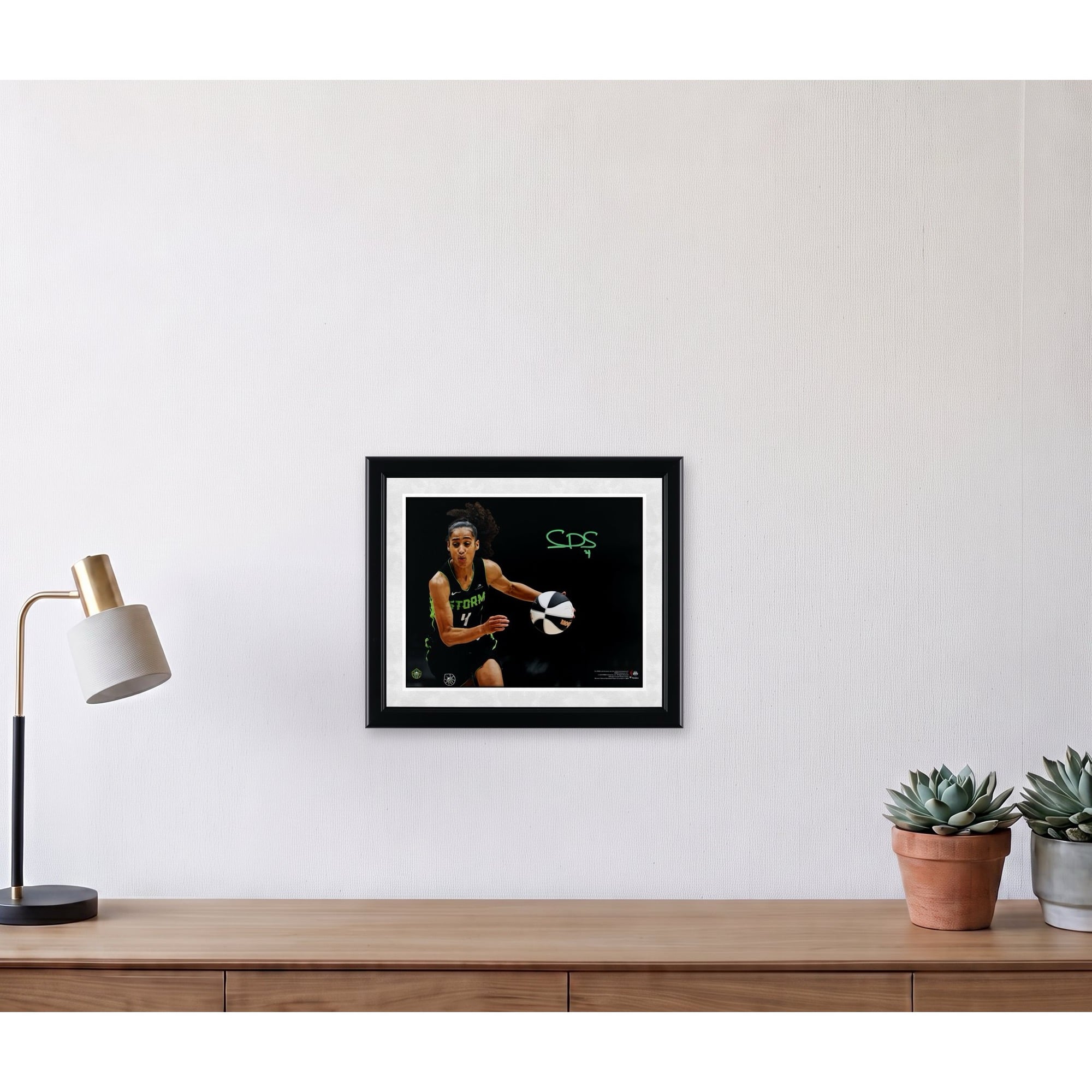 Skylar Diggins-Smith Seattle Storm Autographed 11" x 14" Dribbling Spotlight Photograph