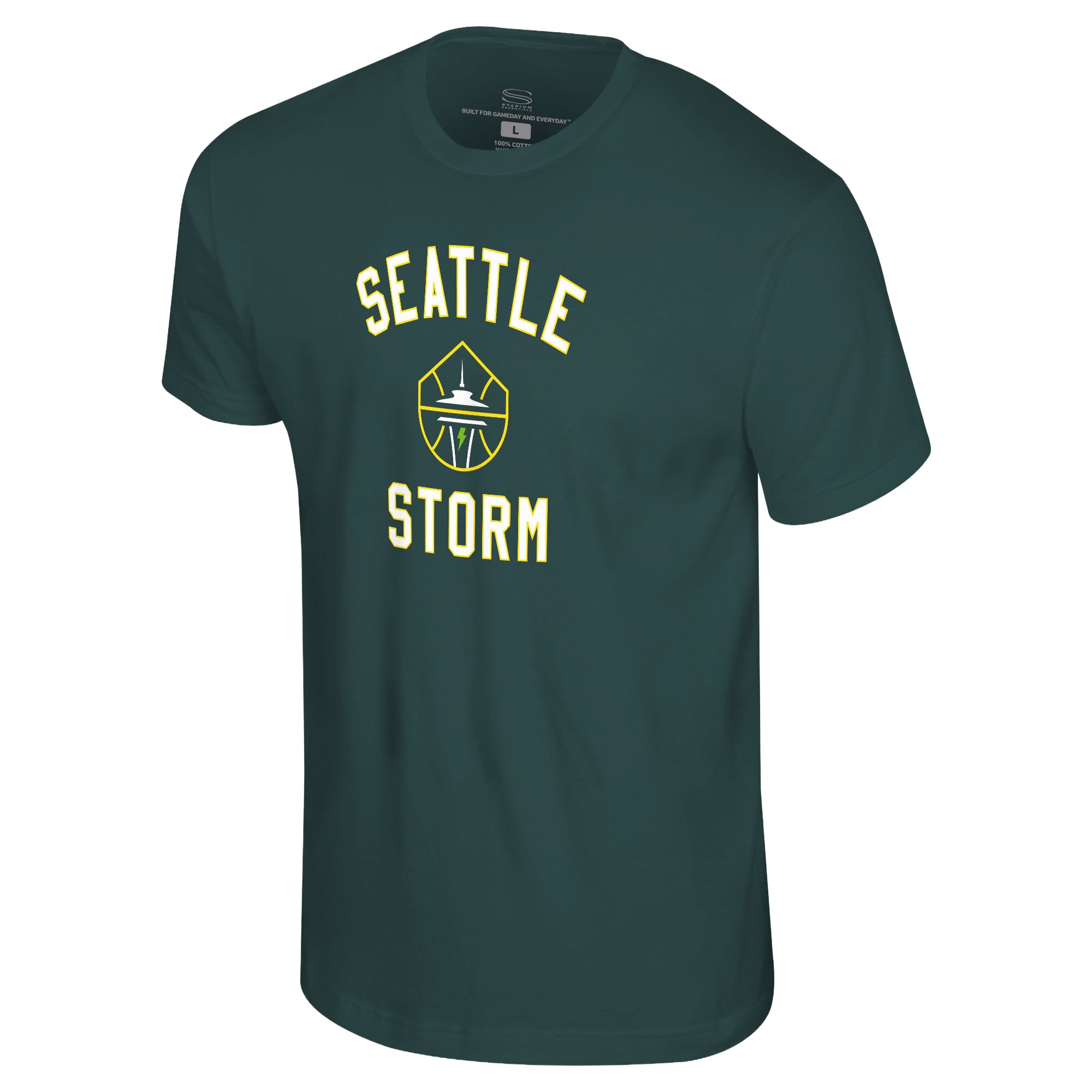 Unisex Stadium Essentials Green Seattle Storm Athletic Soul T-Shirt