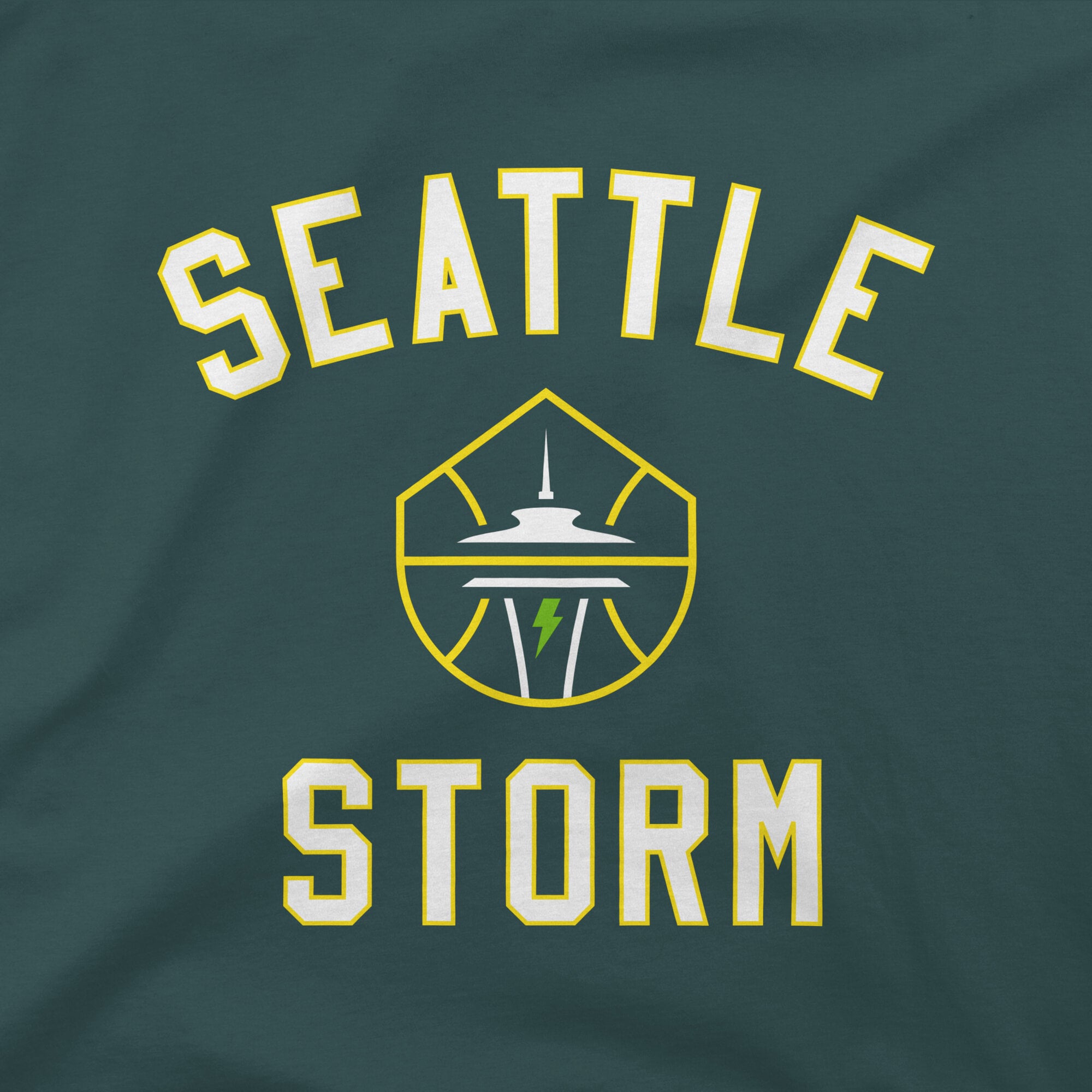 Unisex Stadium Essentials Green Seattle Storm Athletic Soul T-Shirt