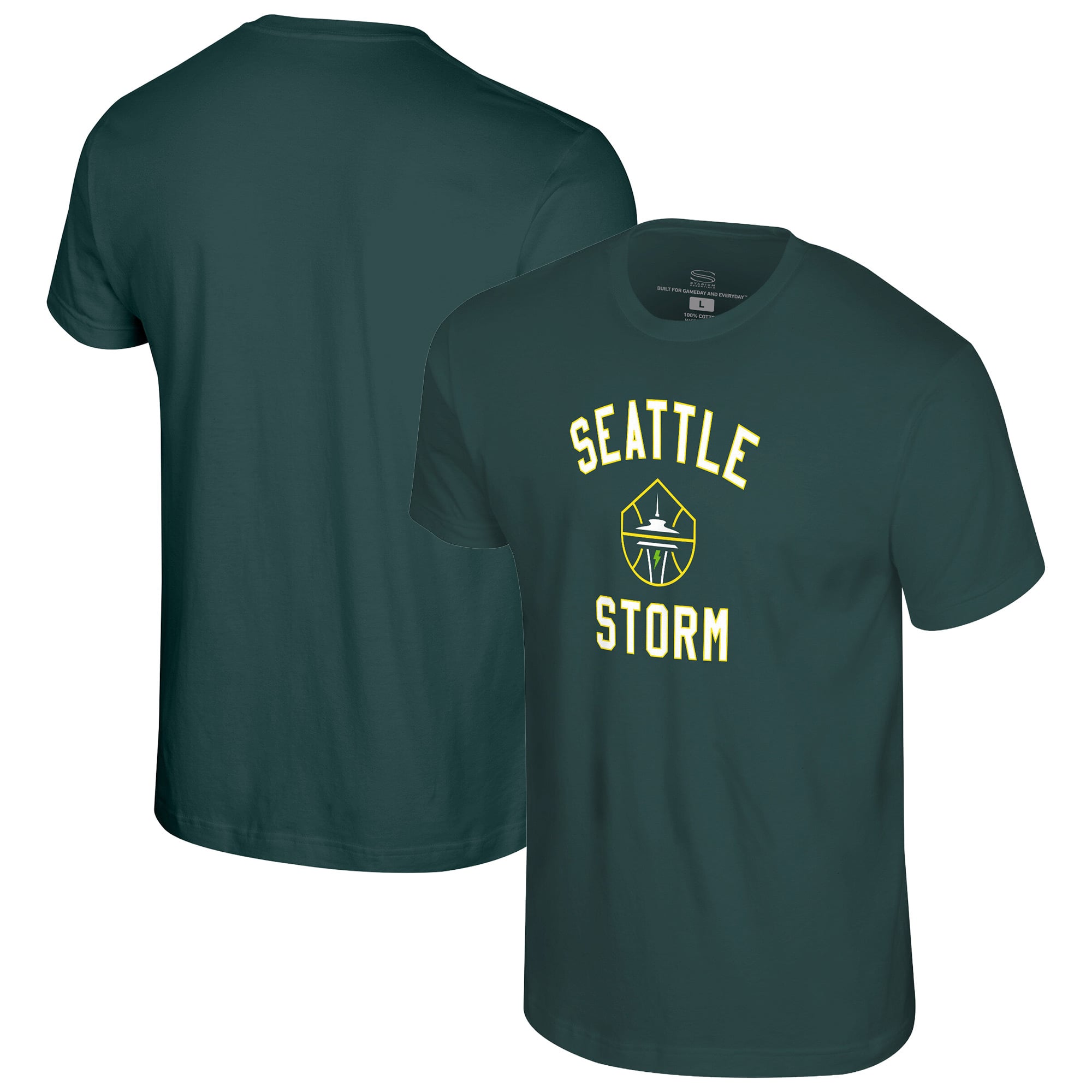 Unisex Stadium Essentials Green Seattle Storm Athletic Soul T-Shirt