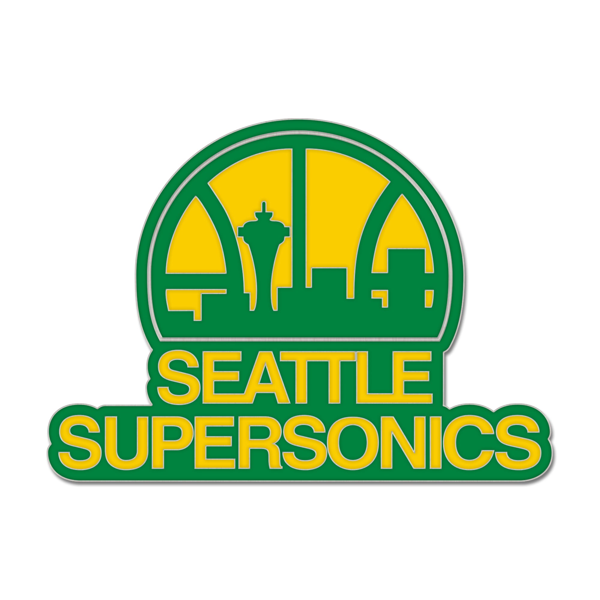WinCraft Seattle SuperSonics Hardwood Classics Collector Pin