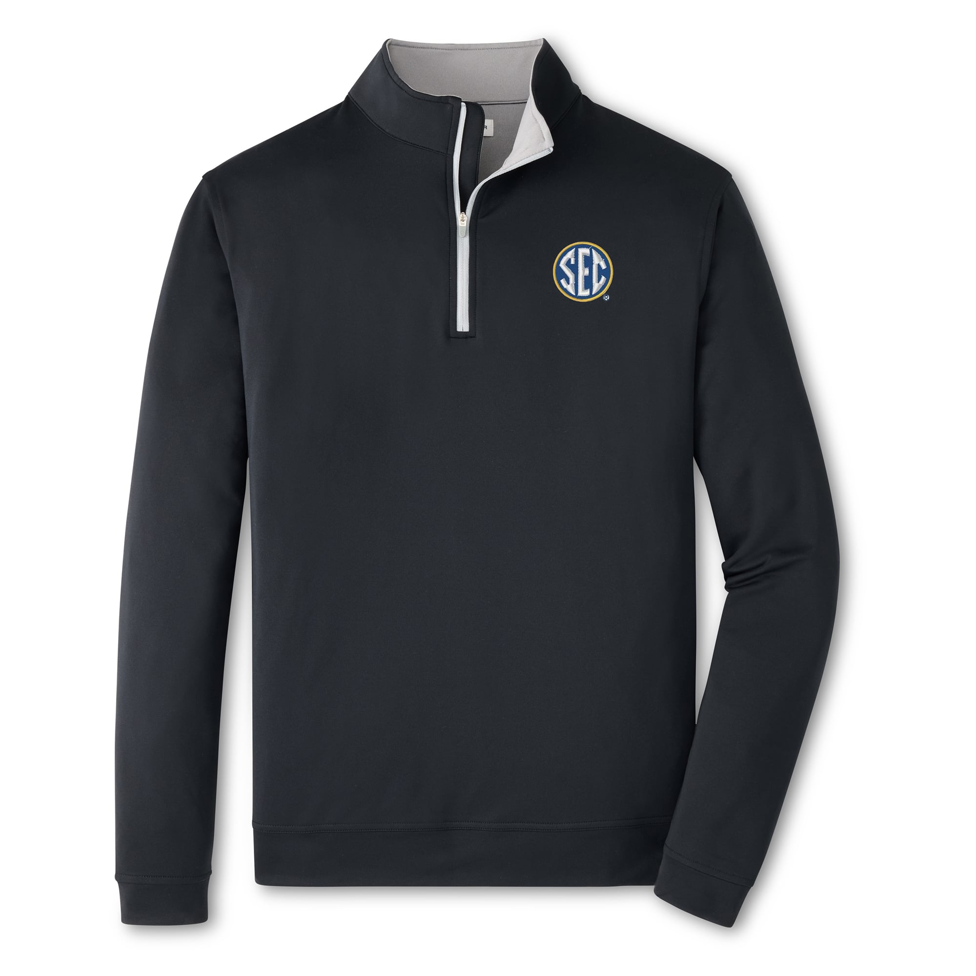 Black SEC Perth Performance Quarter-Zip Pullover