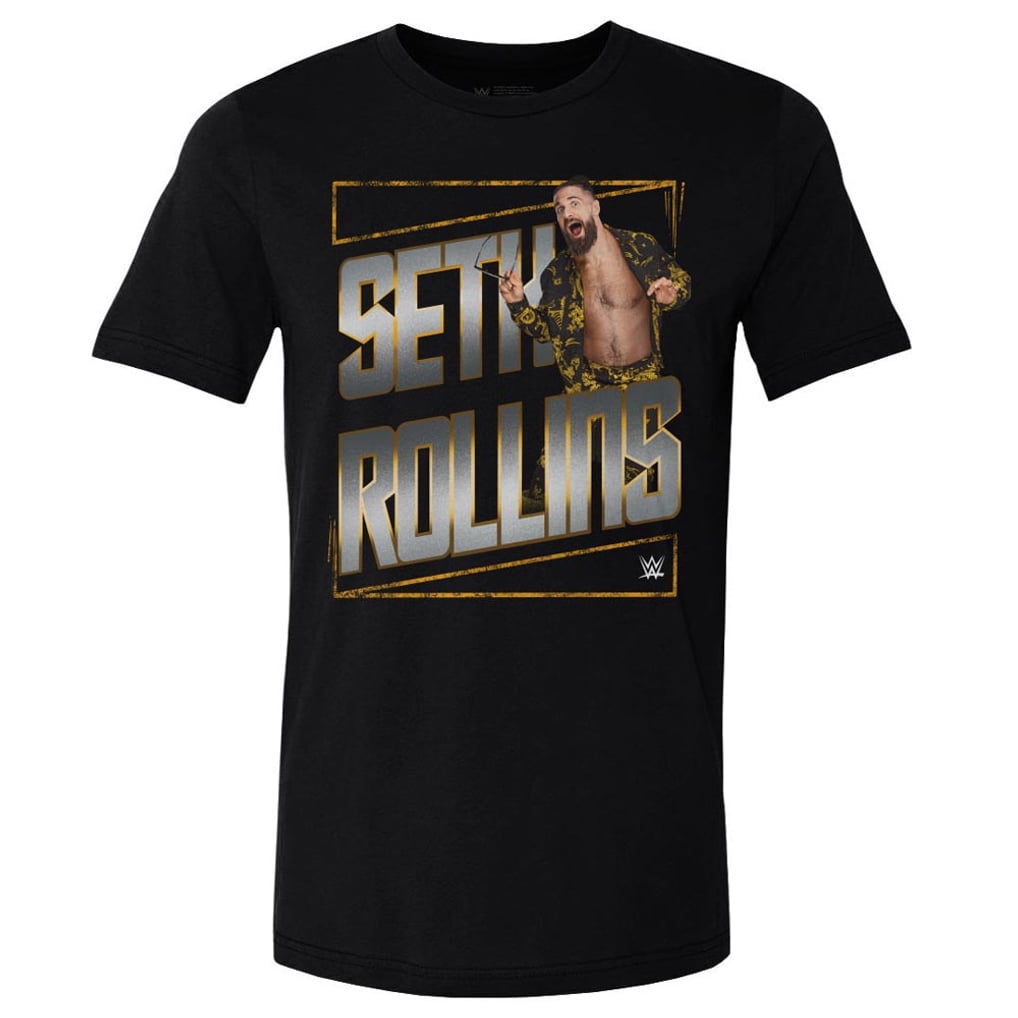 T-shirt WWE Seth Rollins The Shield - Tailles S à XL, Coton, Neuf Avec étiquettes
