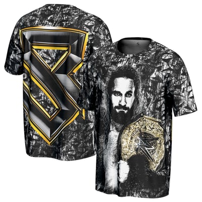 Seth Rollins ProSphere World Heavyweight Champion T-Shirt - Black