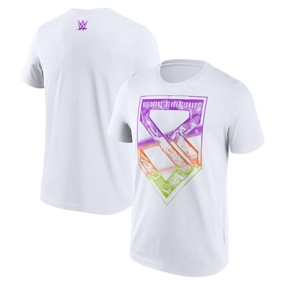 Seth Rollins Tri-Color Logo T-Shirt - White