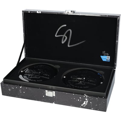 Seth Rollins WWE Autographed WrestleMania 42 Side Plate Set In Gift Box - Limited Edition of #1/10