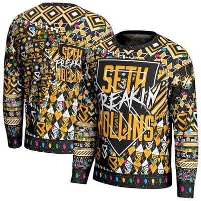 Seth Rollins ProSphere Youth Holiday Sweater - Black