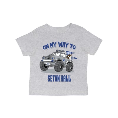 Seton Hall Pirates Vive La Fete Infant On My Way T-Shirt - Gray