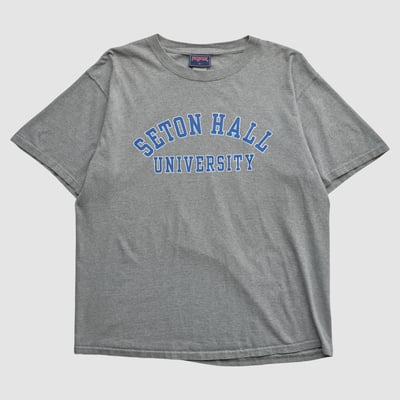 Seton Hall Pirates Jansport 2000s T-shirt - Gray - L by Fanatics Real Vintage