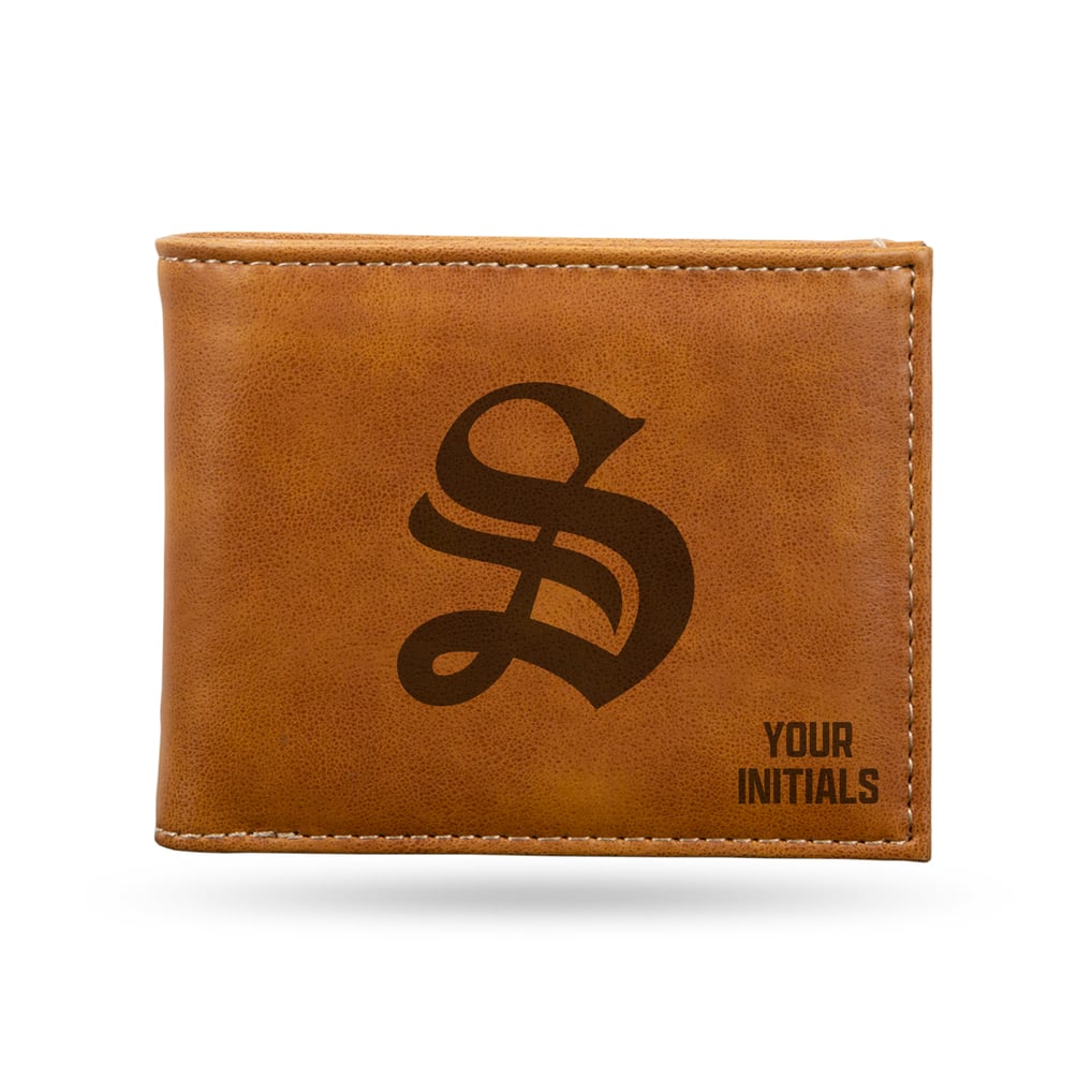 Brown Sewanee Tigers Personalized Billfold Wallet