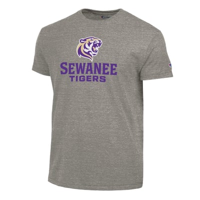 Sewanee Tigers Champion  Ultimate Tri-Blend T-Shirt - Gray