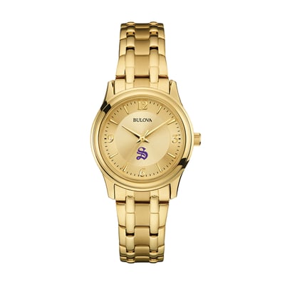 Sewanee Tigers Bulova Women's Gold-Tone Watch