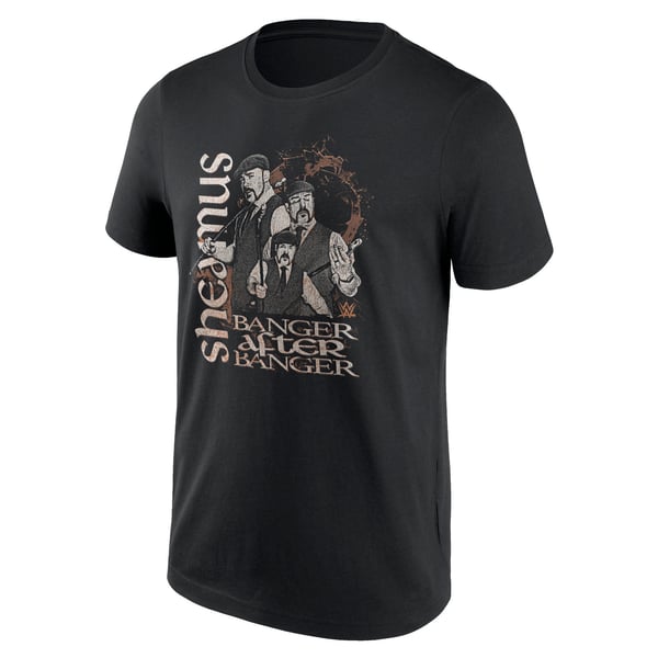 T-shirt WWE Wrestlemania Sheamus - Homme - Toutes Tailles S à XXL - Noir Coton