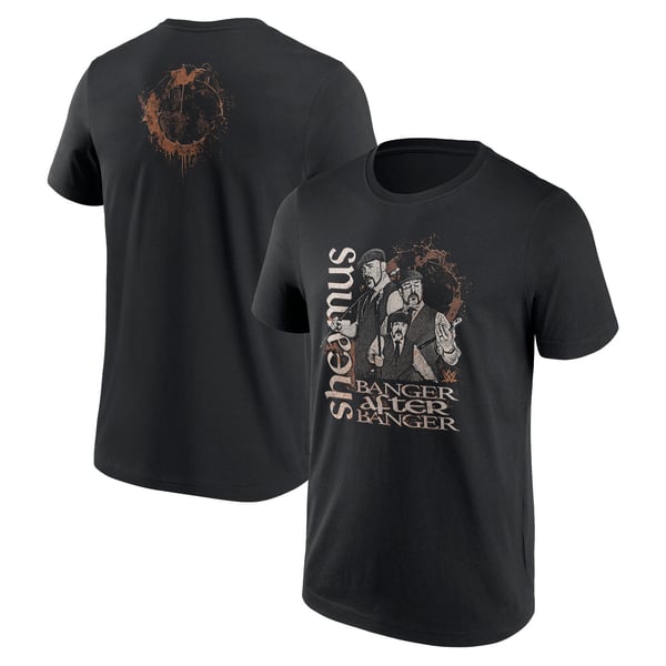 T-shirt Catch WWE WrestleMania Sheamus - Toutes Tailles S à XXL - Homme - Neuf Avec étiquettes