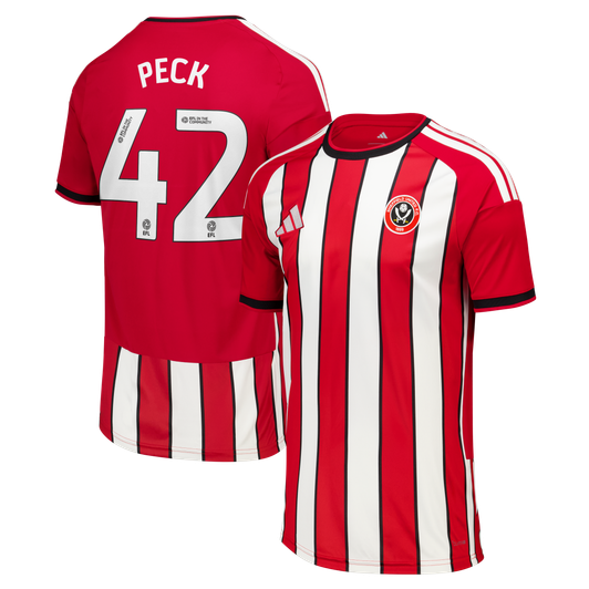 Sheffield United FC Sydie Peck Jerseys | store.sufc.co.uk