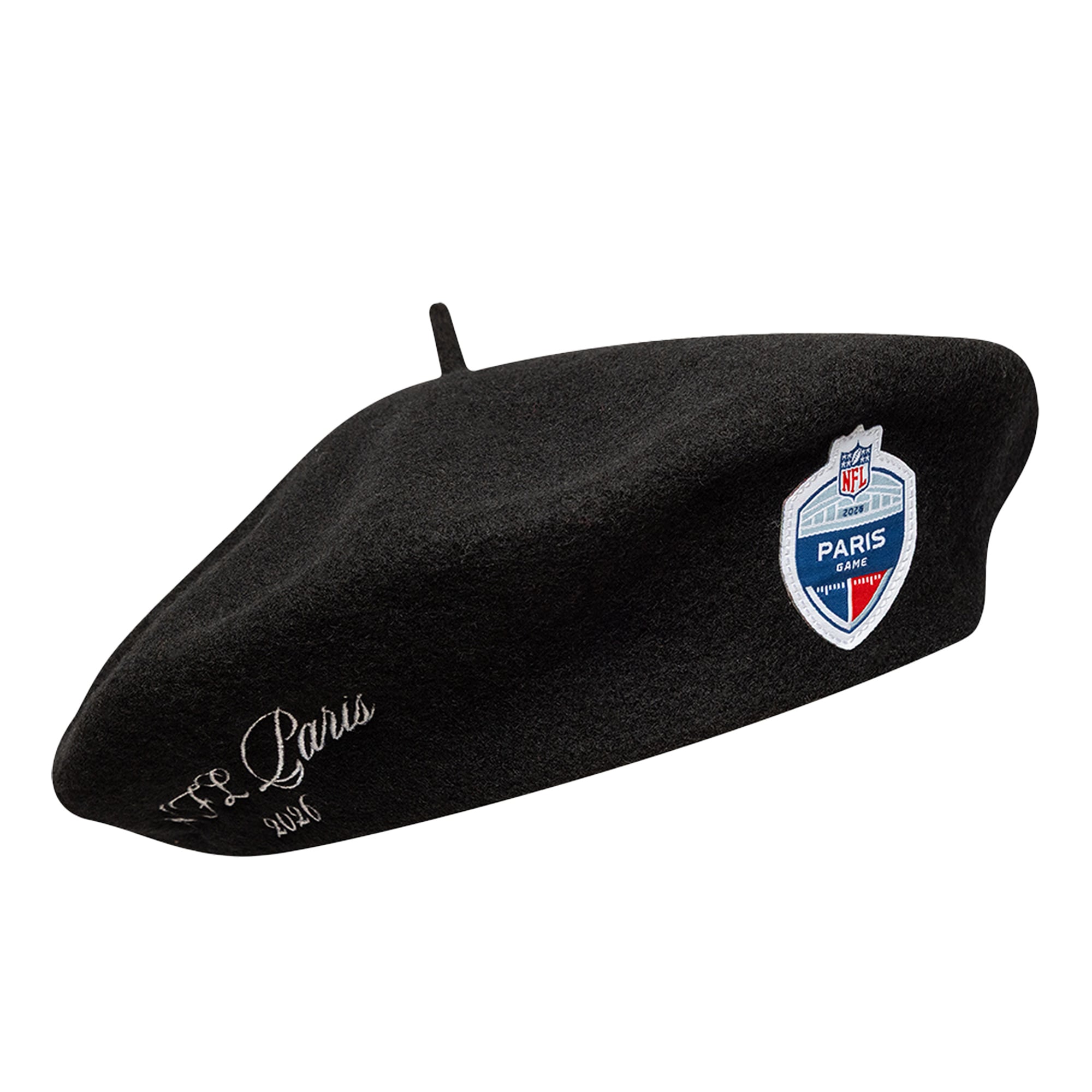 NFL New Era 2026 Paris International Series Game Beret - Black