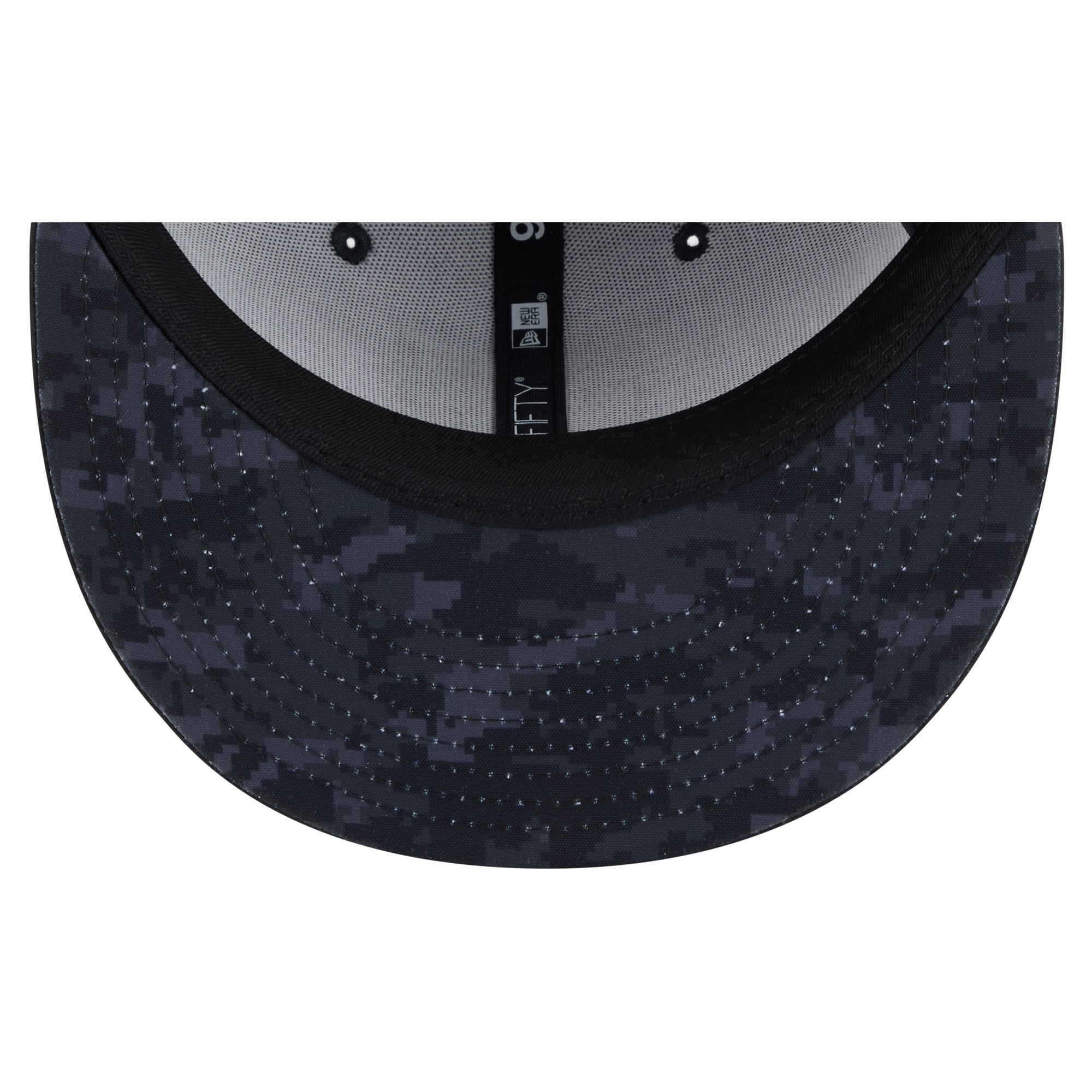 Casquette snapback New Era 9FIFTY noire pour homme, édition spéciale NFL 2026 Salute To Service