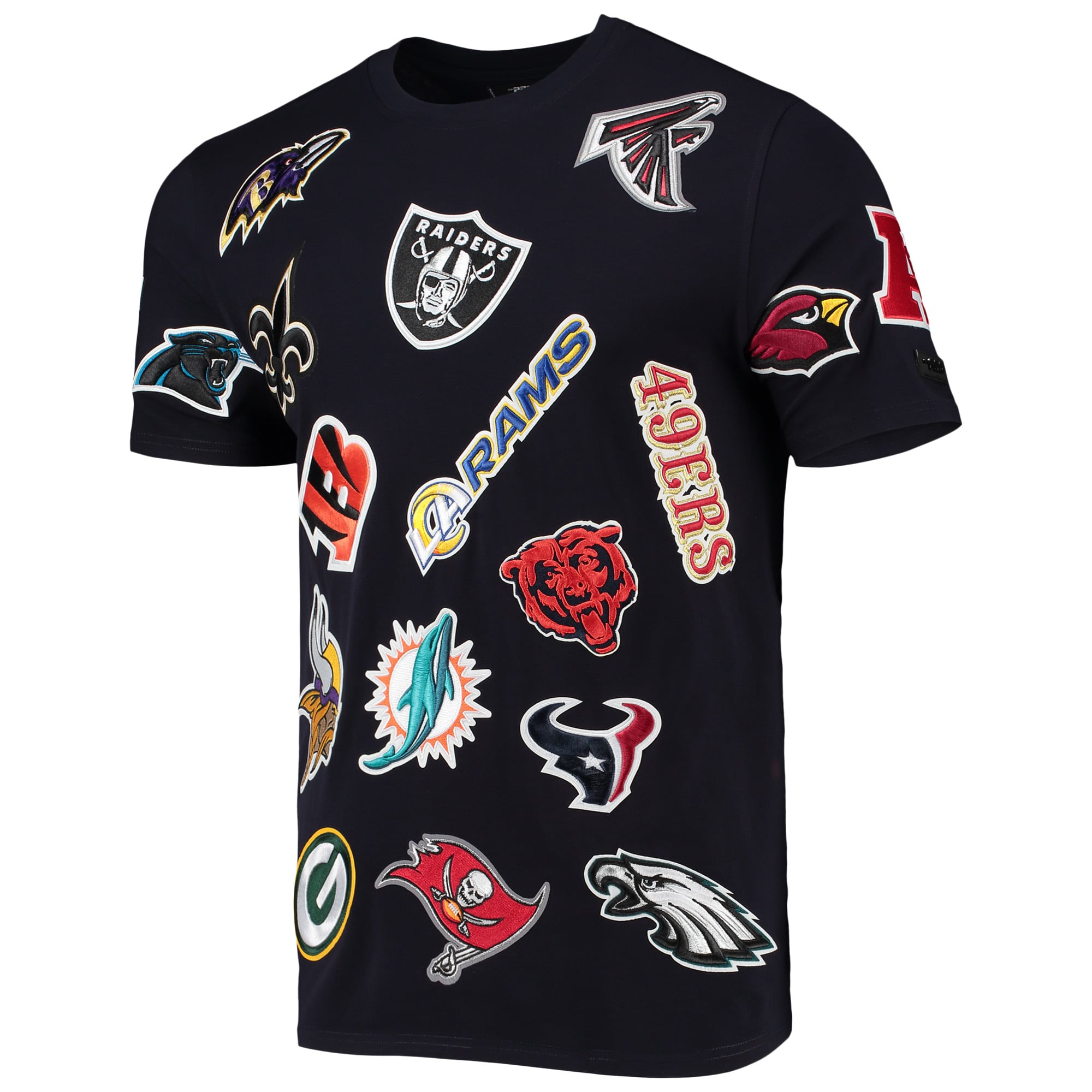 Men's Pro Standard Navy NFL League Wordmark T-Shirt