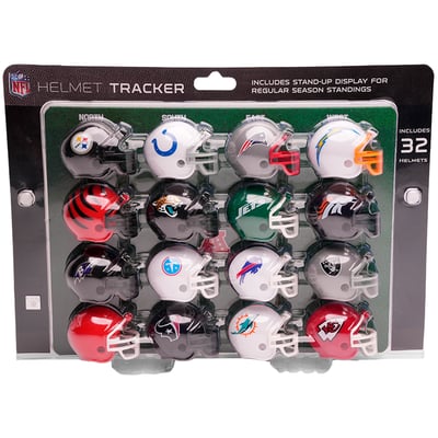 Conjunto de cascos de seguimiento NFL 2026