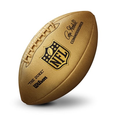 NFL Duke Metalic Edition OS FB Gold