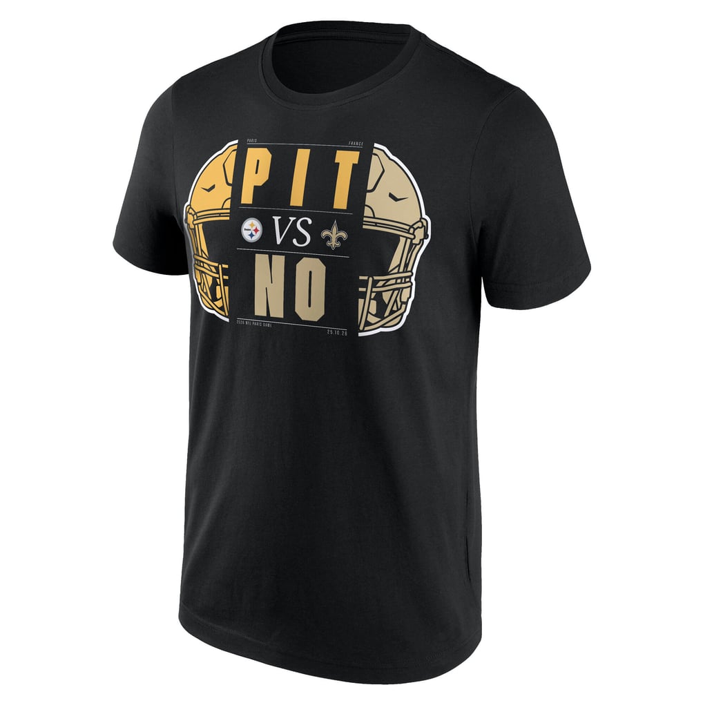 NFL International City Games 2026 Match Up T-Shirt - New Orleans Saints ...