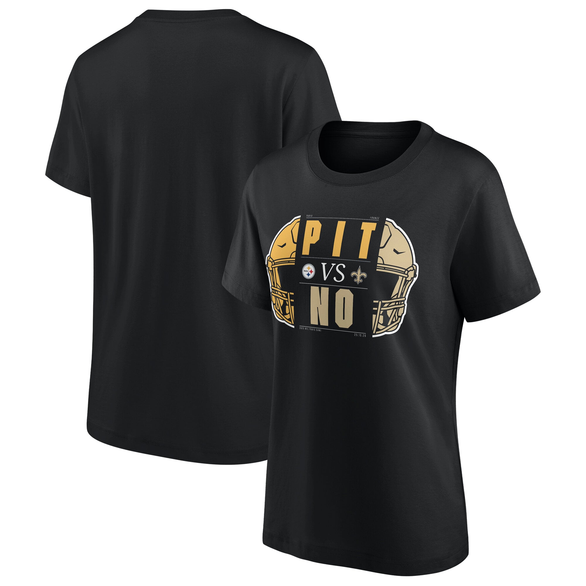T-Shirt NFL International City Games 2026 Match Up - New Orleans Saints ...