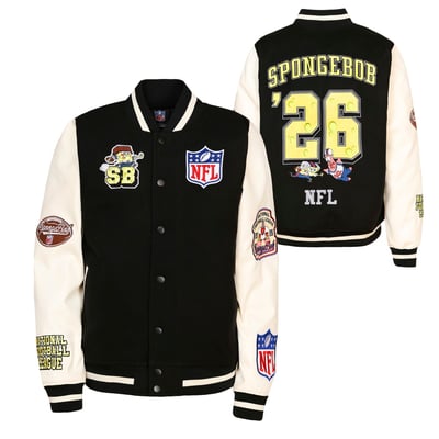 Chaqueta universitaria NFL International Games 2026 x Spongebob - Jóvenes