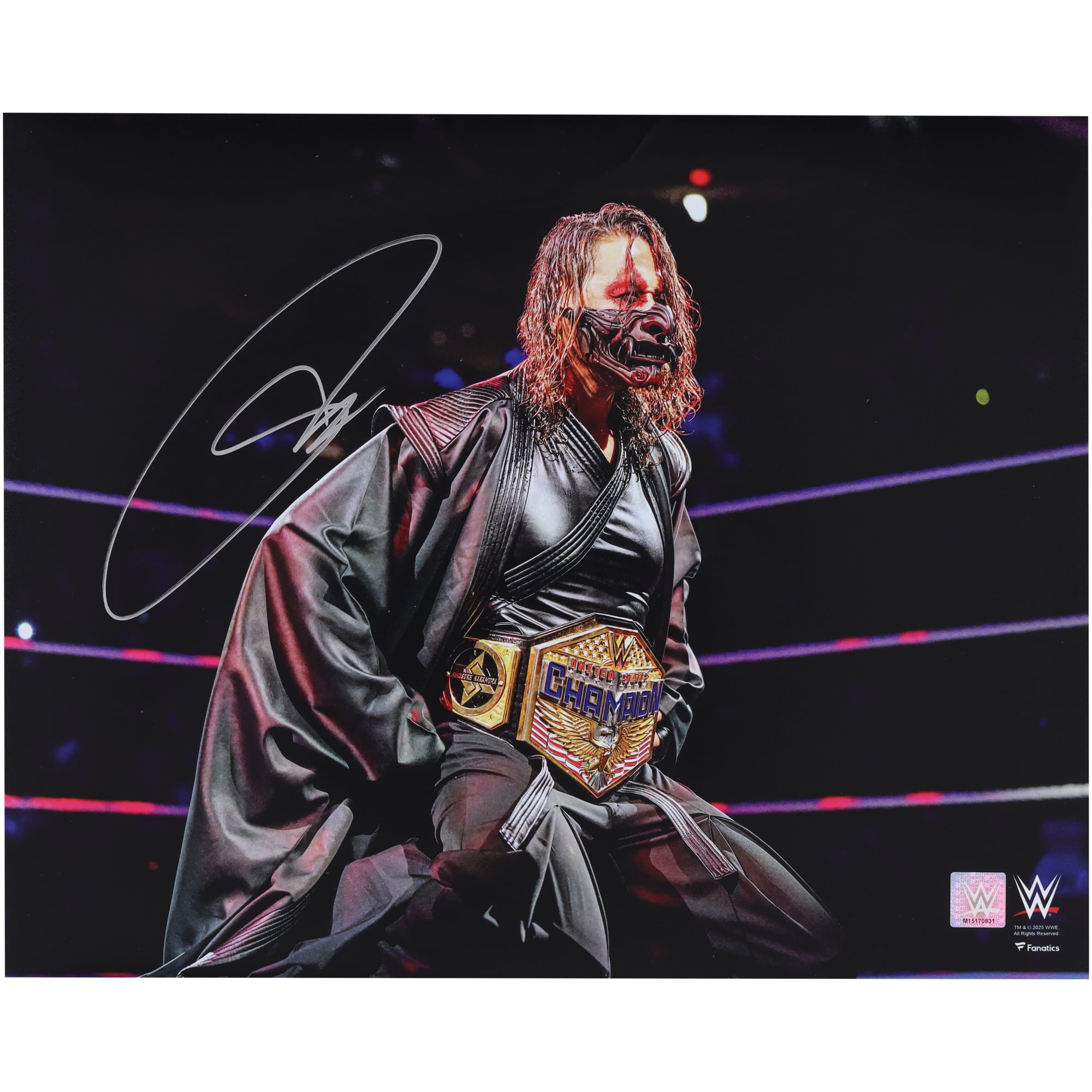 Shinsuke Nakamura WWE Autographed 16