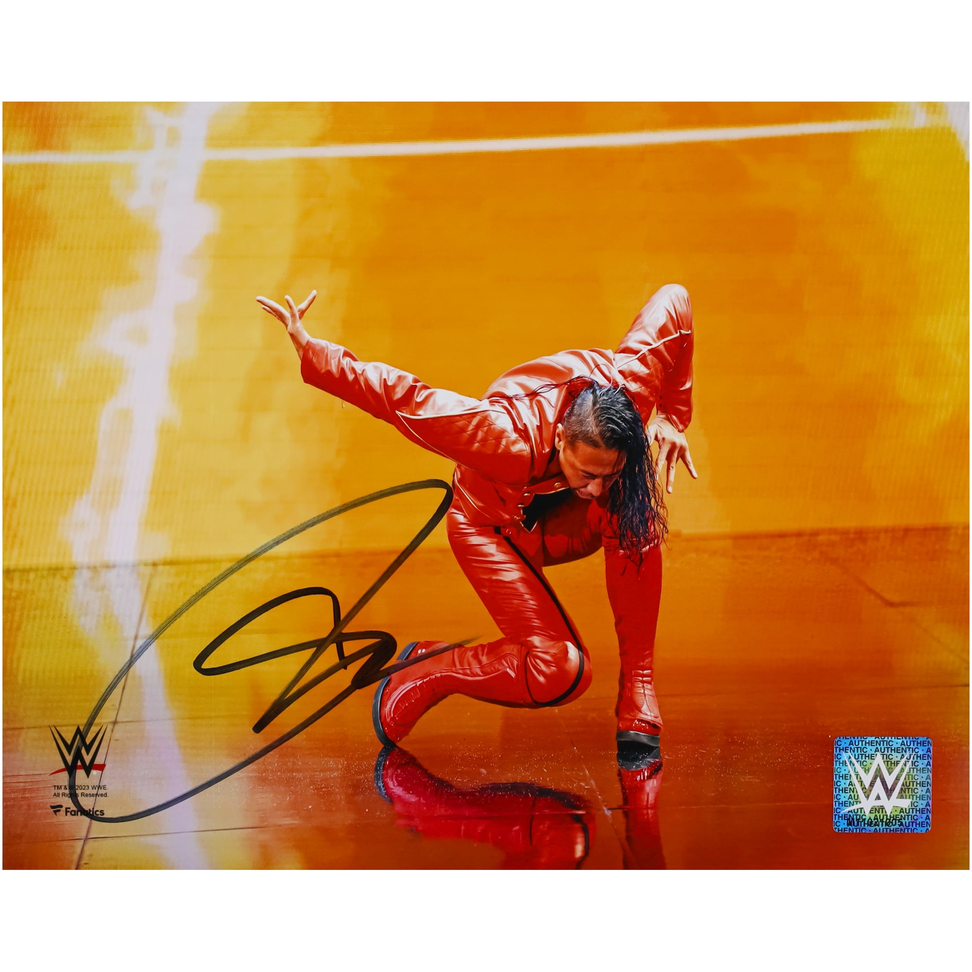 Shinsuke Nakamura WWE Autographed 8