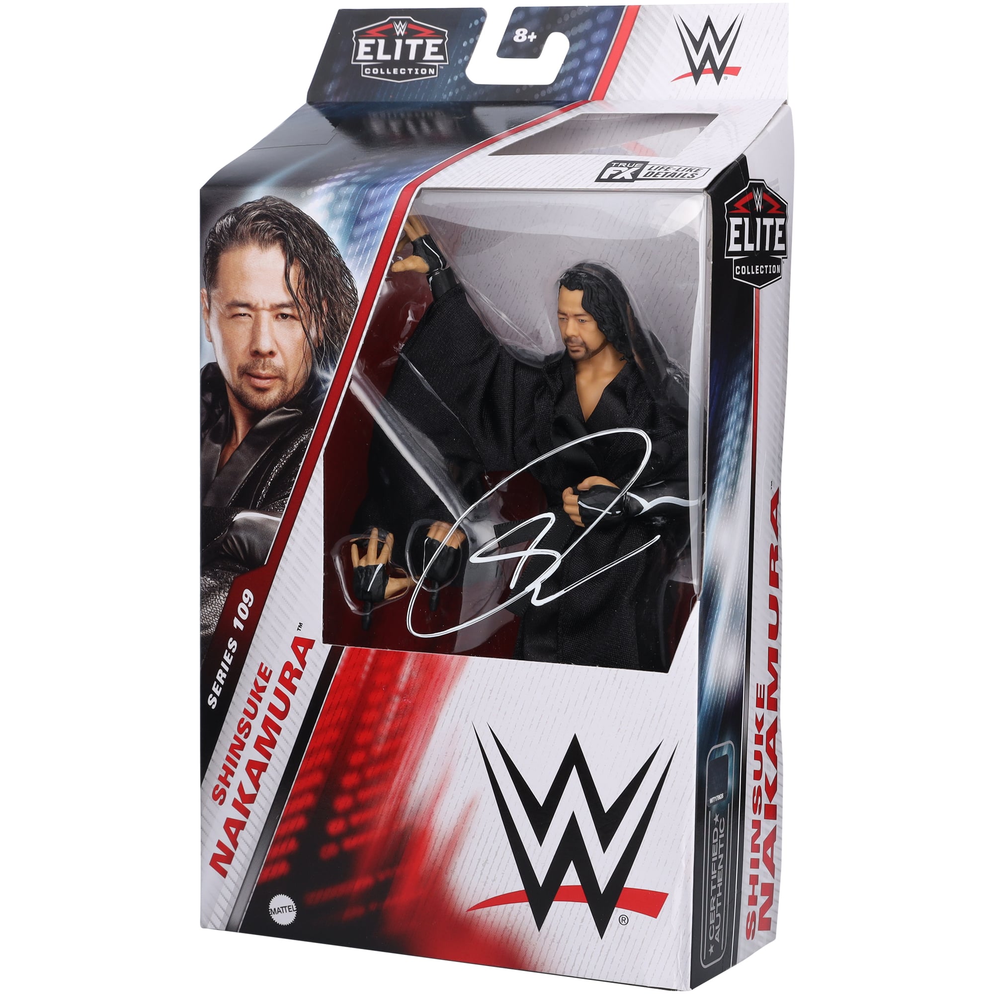 Shinsuke Nakamura WWE Autographed Mattel Elite Collection Series 