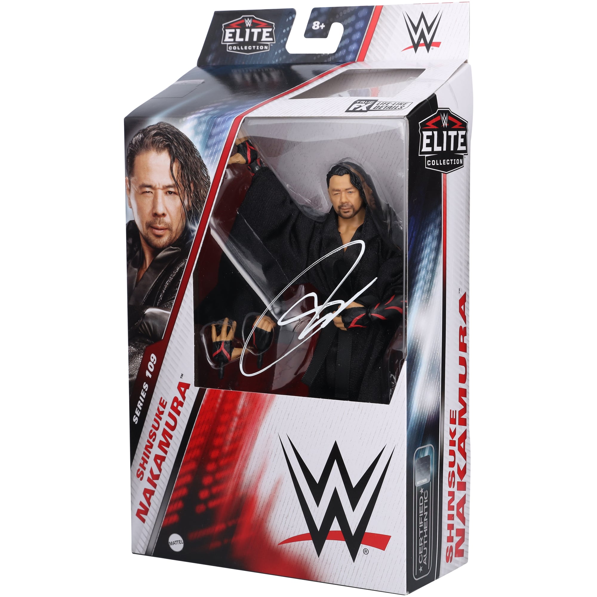 Shinsuke Nakamura WWE Autographed Mattel Elite Collection Series 