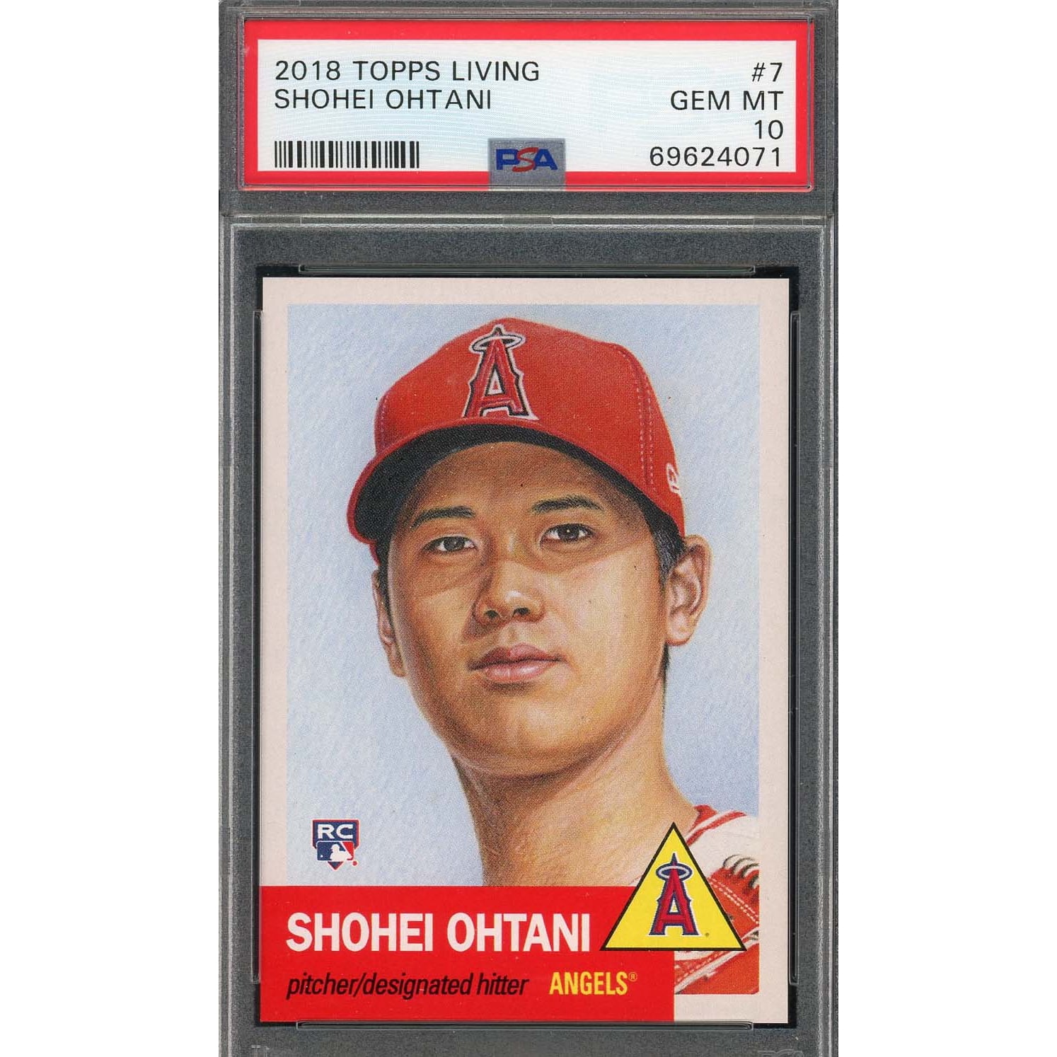 PSA10 RC ルーキーカード TOPPS NOW 2018 大谷翔平 エンゼルス 英語版 