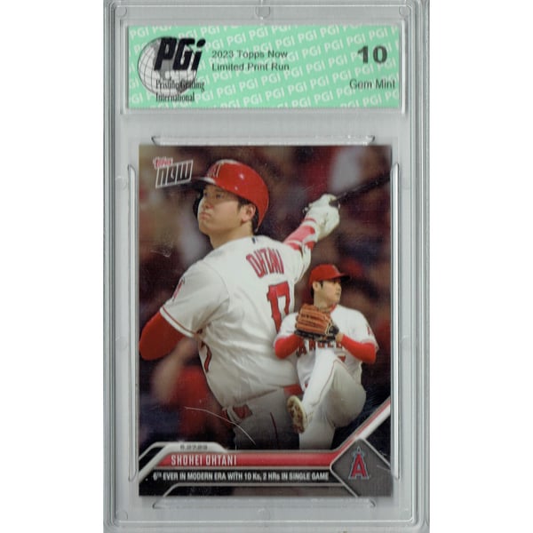 Shohei Ohtani 2019 Topps Gold Rookie Cup Card – Refractor, RARE, Dodgers, MVP, ROY, MINT