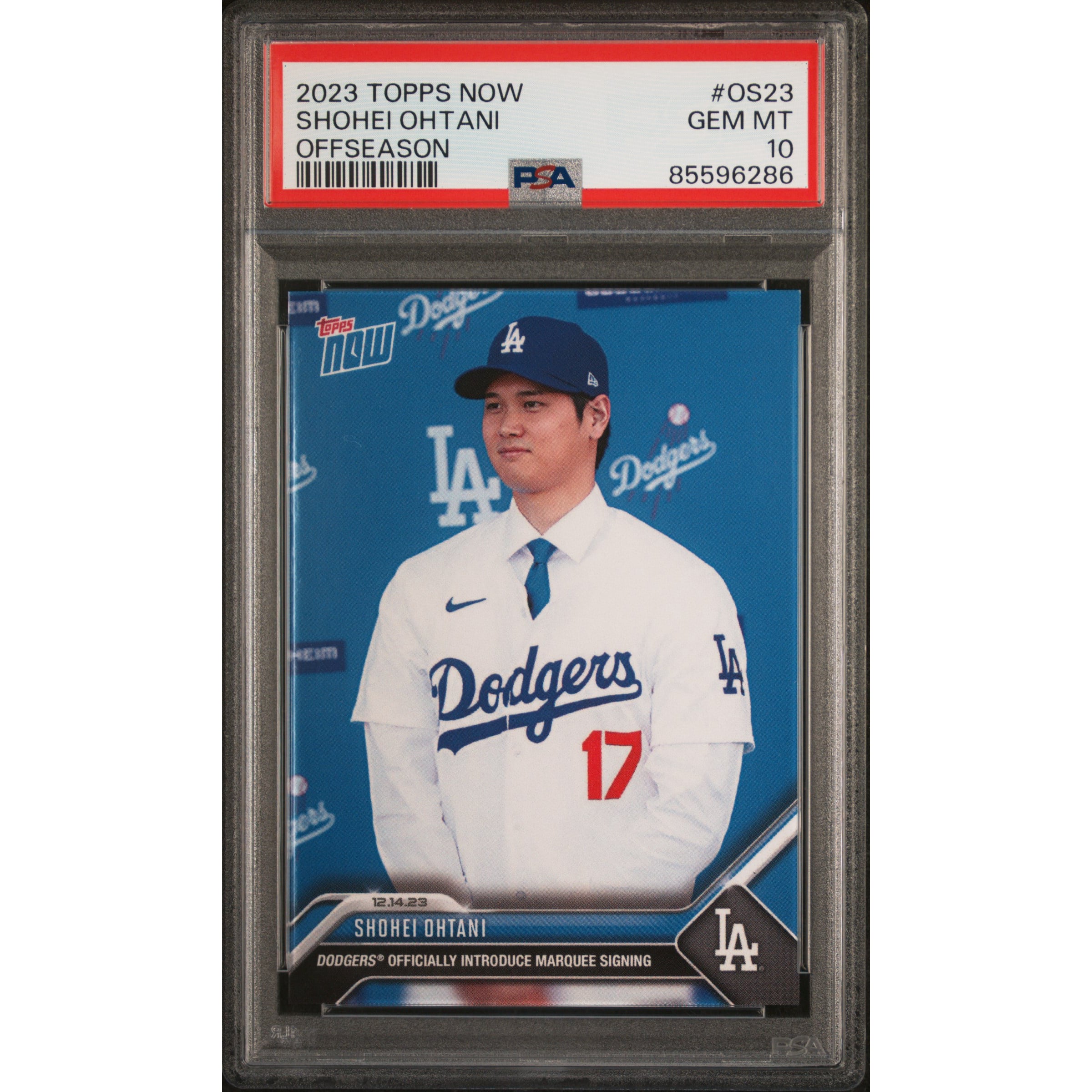 PSA10 2023 Topps Now OS23 大谷翔平 PSA10 2023 Topps Now OS23 大谷翔平