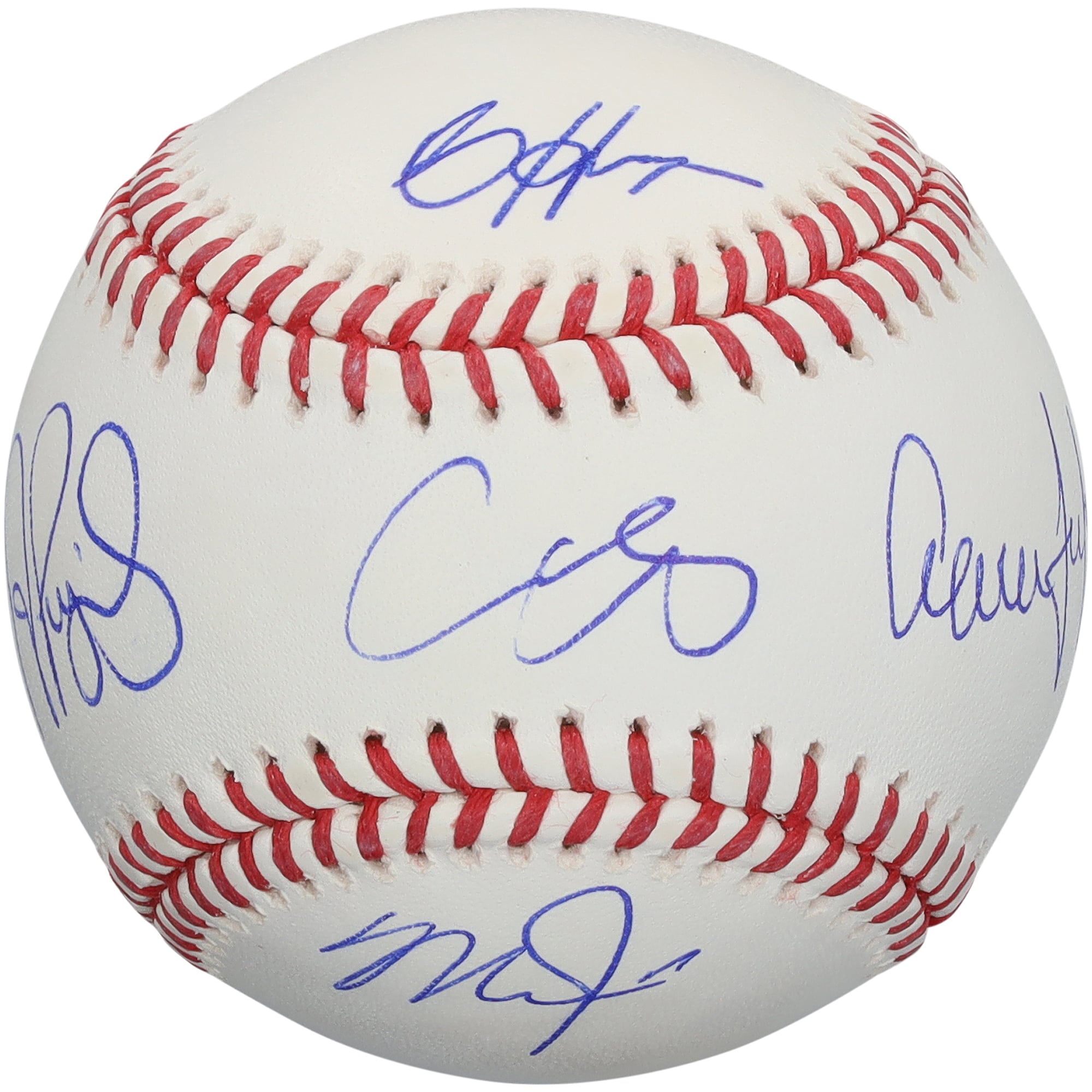 Shohei Ohtani, Aaron Judge, Albert Pujols, Mike Trout & Bryce Harper Autographed Multiple MLB League MVP Winners Baseball