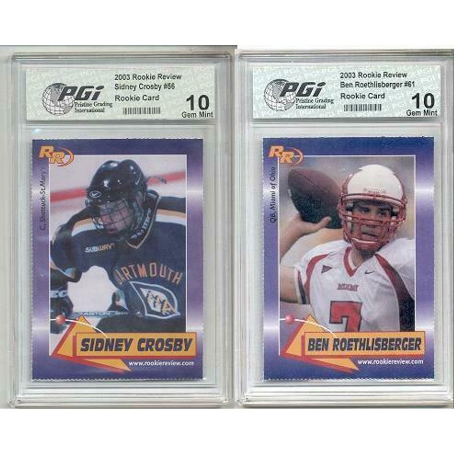 Resolute Rookies Ben Roethlisberger Rookie
