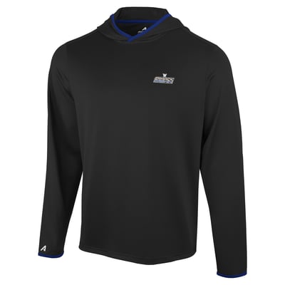 Sweat à capuche à manches longues SmackDown Antigua Brink - Noir/Bleu royal