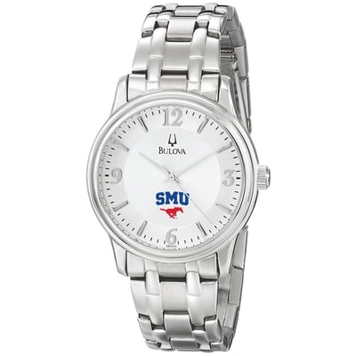  SMU Mustangs Bulova  - Silver