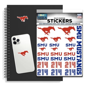Methodist Sticker Southern Methodist University Apparel & Spirit Store Gifts, Spirit ...