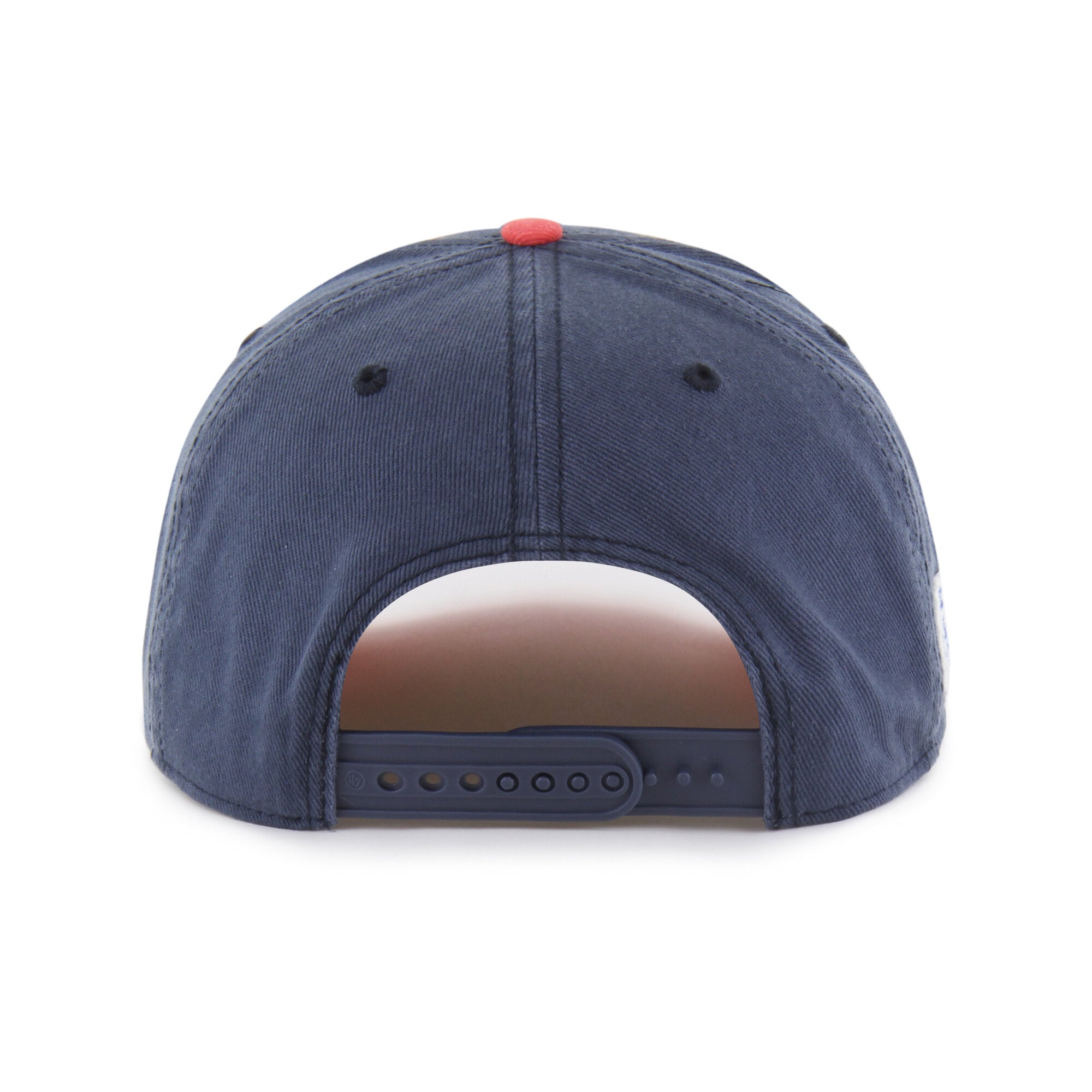 Unisex '47 Navy/Red SMU Mustangs Well-Worn Calderwood Hitch Adjustable Hat