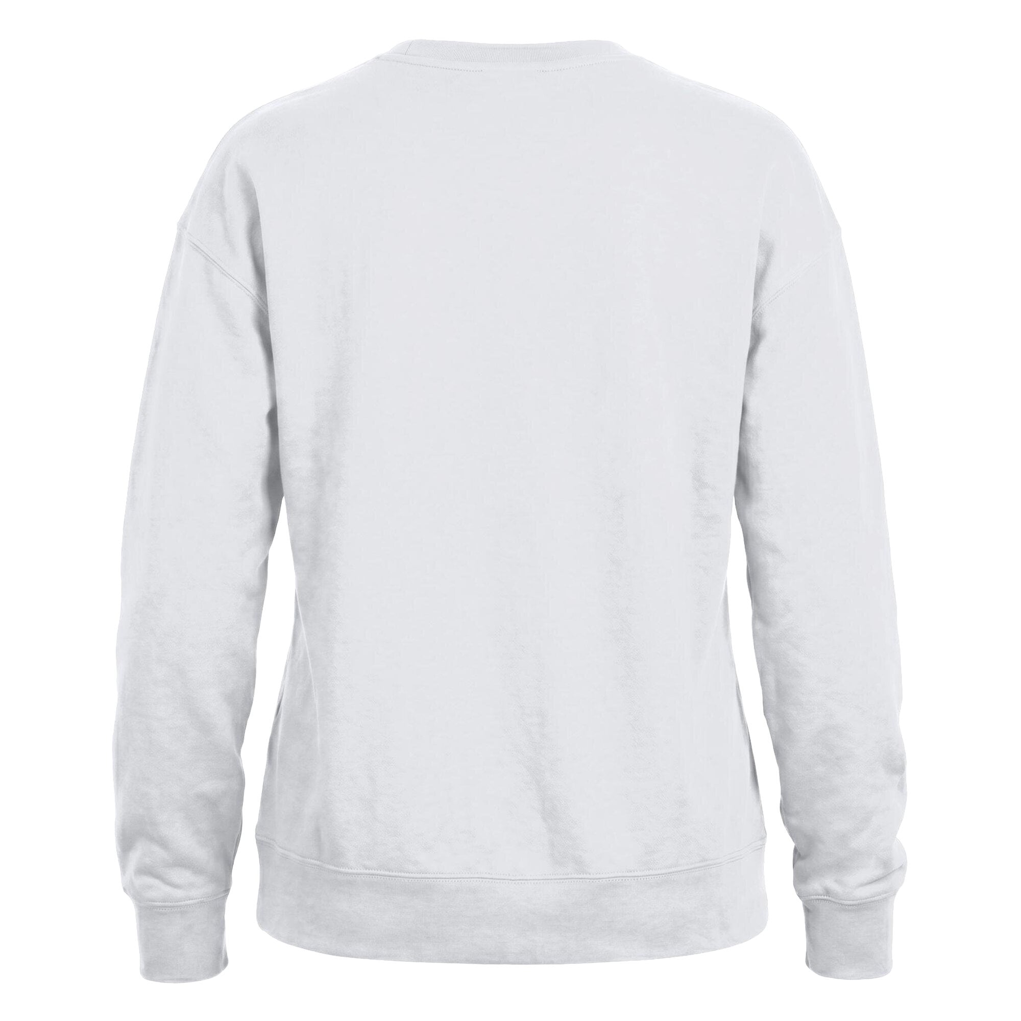 Women's Champion White SMU Mustangs Teddy Bear Sweatshirt
