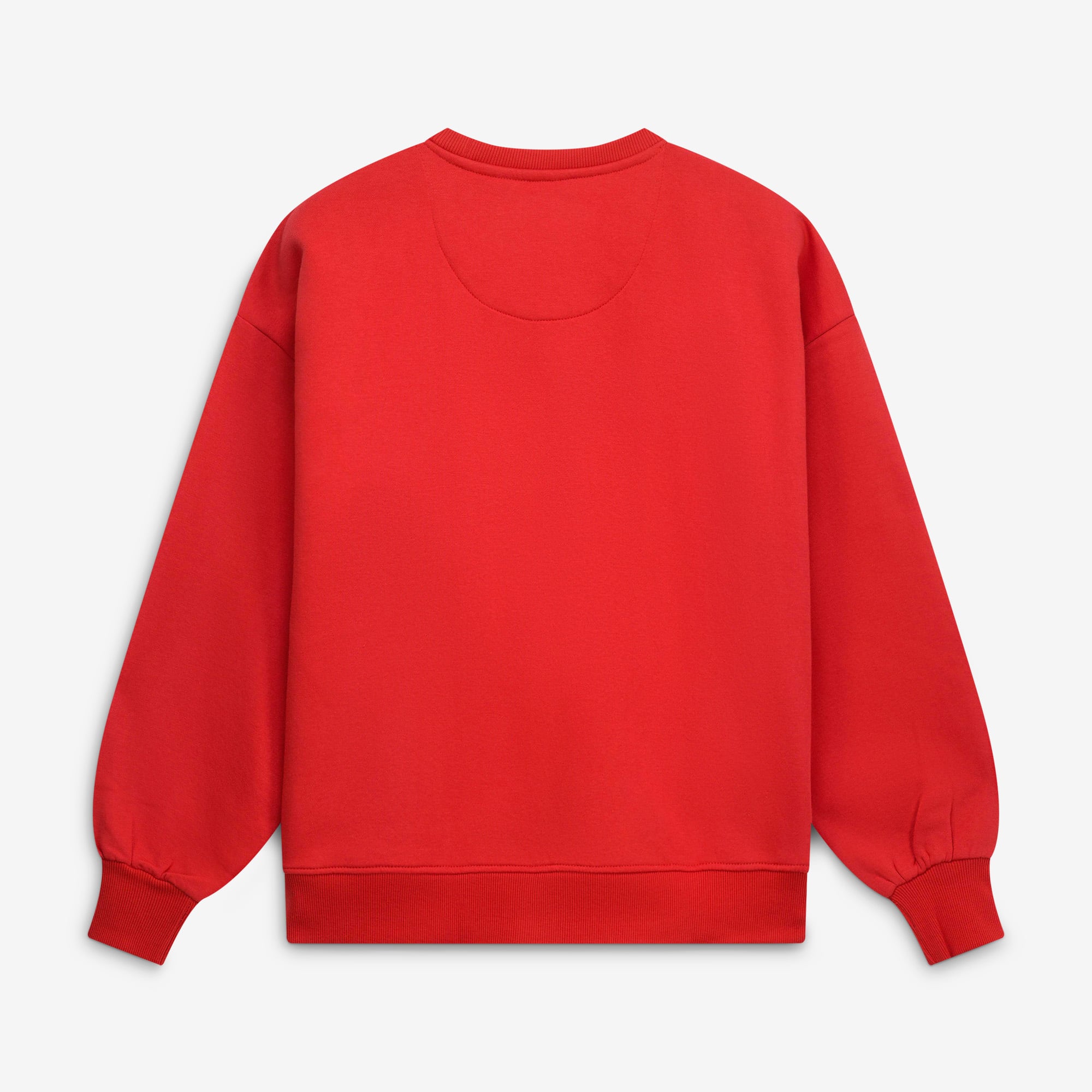 Sweat-shirt polaire oversize rouge Pressbox SMU Mustangs Janise avec logo sur l'arche, pour femme