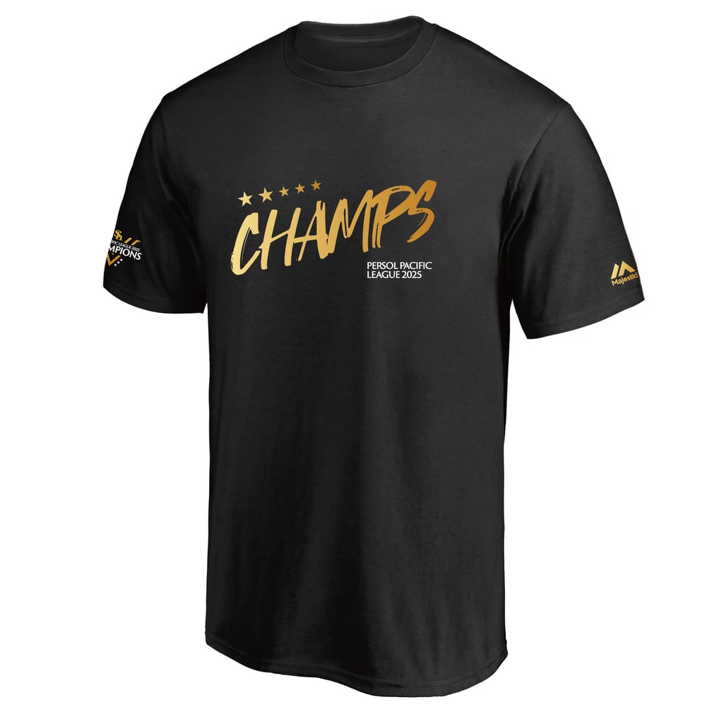 2025 パーソル パ・リーグ優勝記念 Tシャツ（CHAMPS）