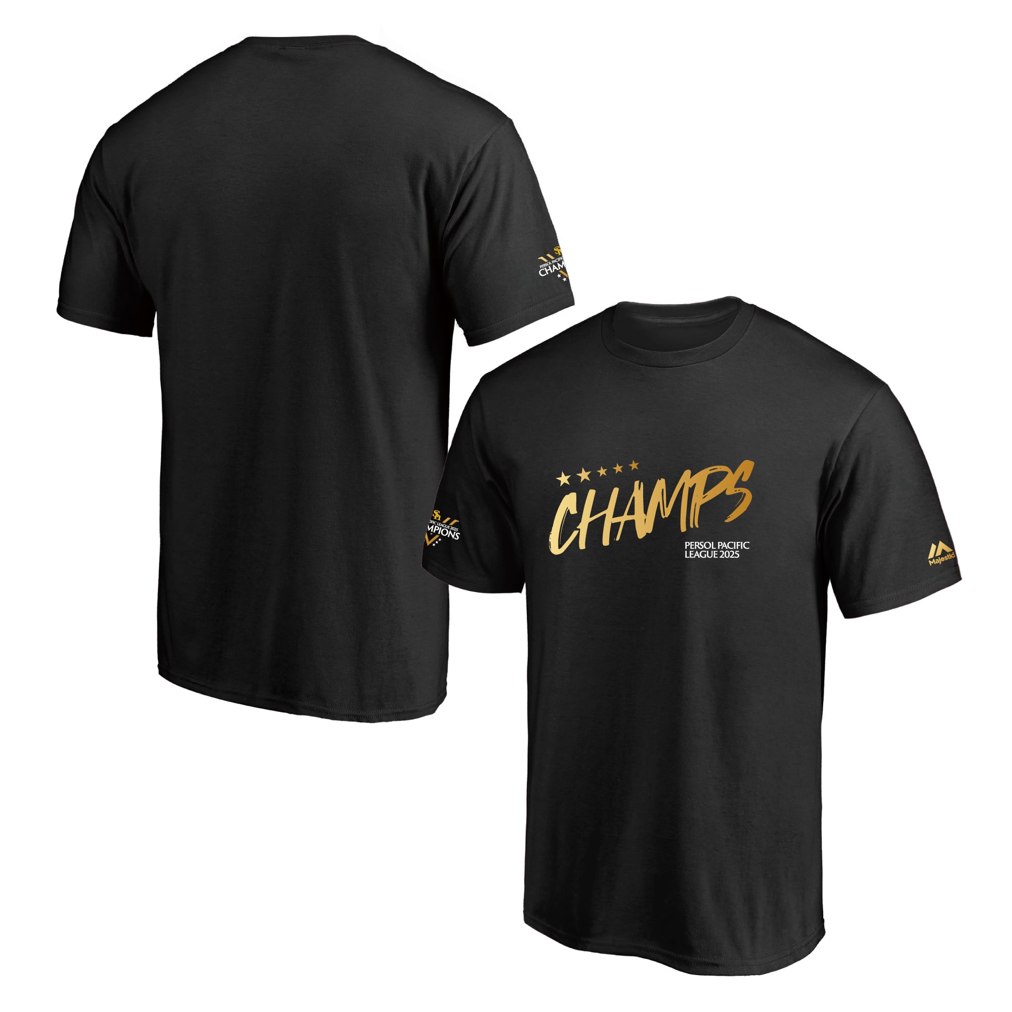 2025 パーソル パ・リーグ優勝記念 Tシャツ（CHAMPS）