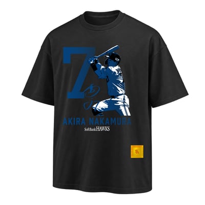 【受注生産】2026CS優勝記念　選手グラフィックオーバーサイズTシャツ　中村晃（受注期間 2026年11月2日13:00まで）