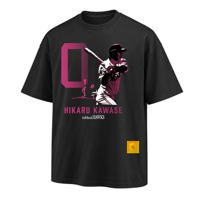 【受注生産】2026CS優勝記念　選手グラフィックオーバーサイズTシャツ　川瀬晃（受注期間 2026年11月2日13:00まで）